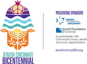 Jewish Cincinnati Bicentennial logo